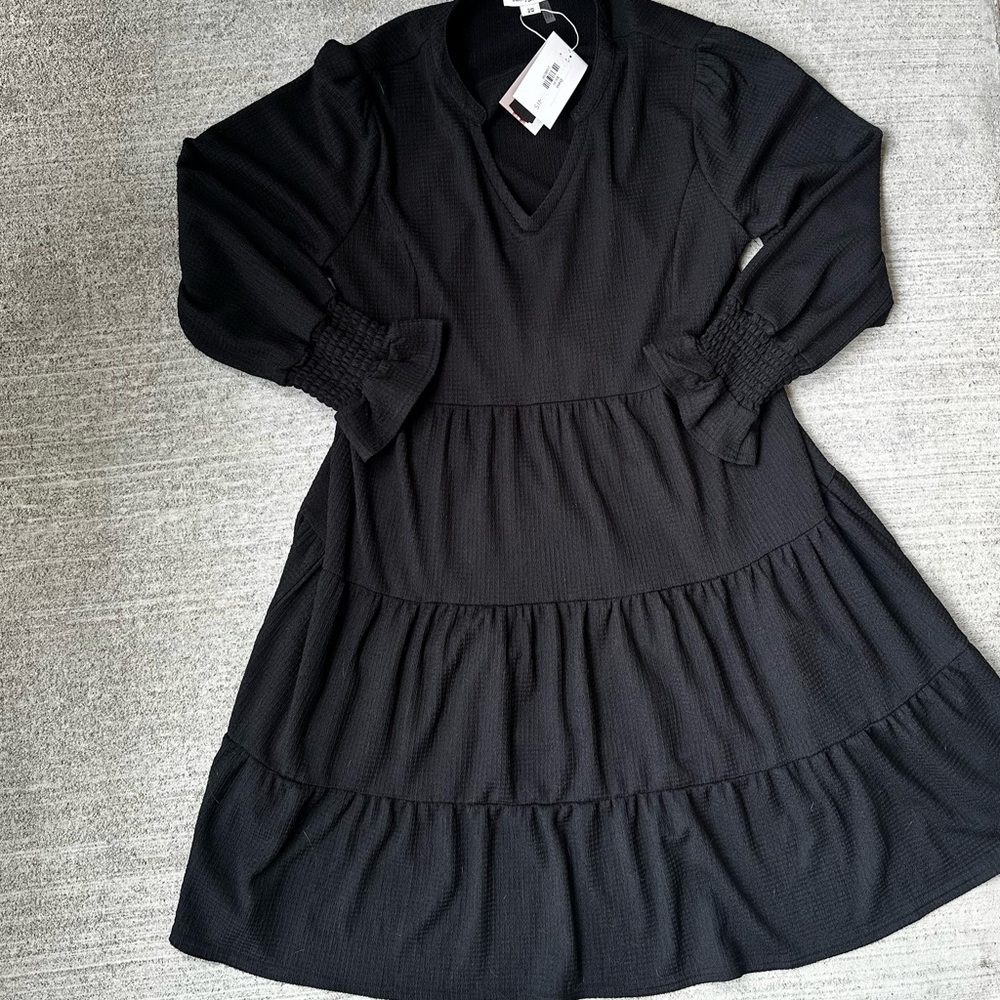 NWT Black Boutique Dress size S/M Simply Noelle
